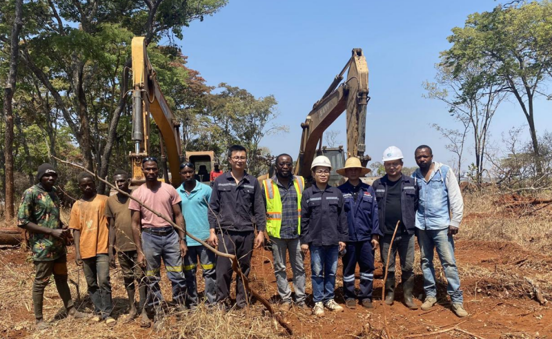 大满贯PG资源集团希富玛架空电力线路建设工程开工